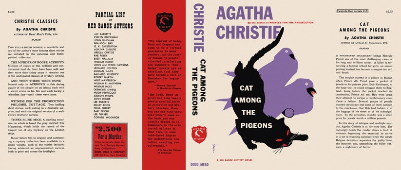 Item #32801 Cat Among the Pigeons. Agatha Christie