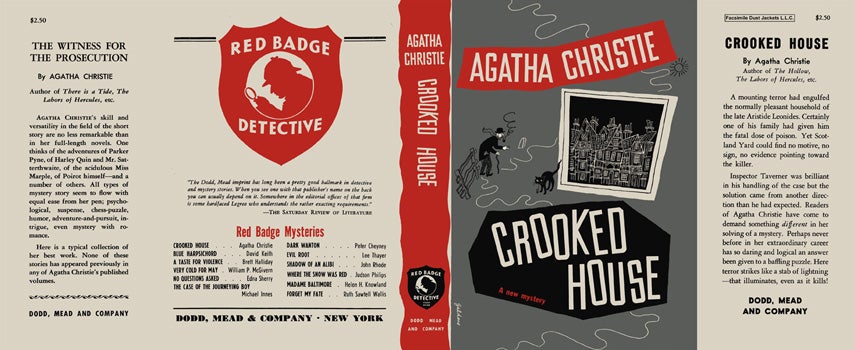 Item #32802 Crooked House. Agatha Christie