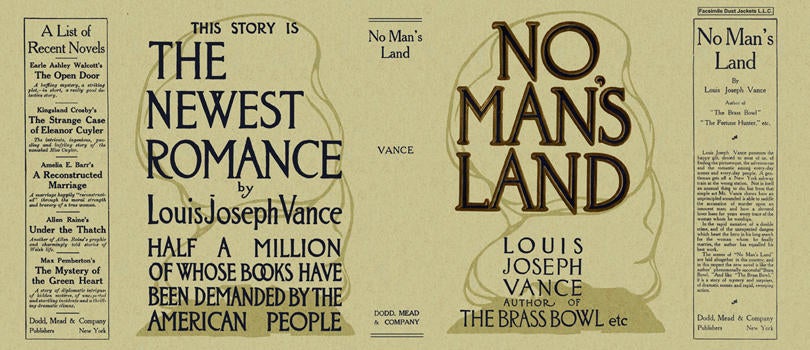 Item #3282 No Man's Land. Louis Joseph Vance