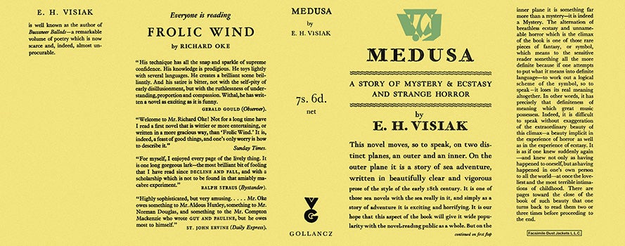Item #3300 Medusa. E. H. Visiak.