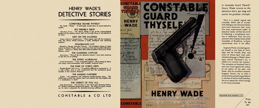 Item #3305 Constable Guard Thyself. Henry Wade