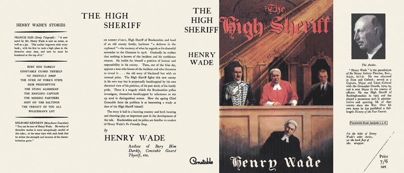 Item #3313 High Sheriff, The. Henry Wade