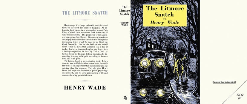 Item #3314 Litmore Snatch, The. Henry Wade