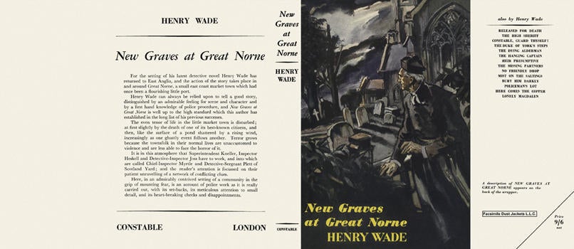 Item #3318 New Graves at Great Norne. Henry Wade.