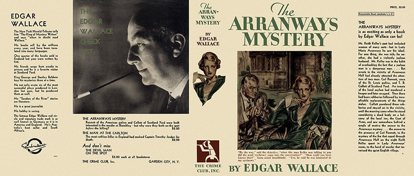 Item #3328 Arranways Mystery, The. Edgar Wallace
