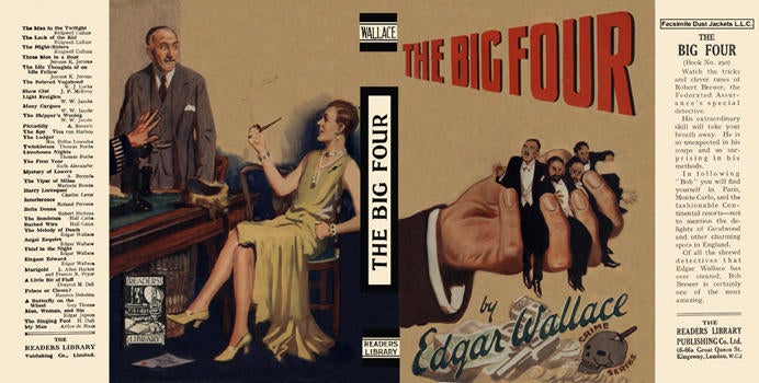 Item #3329 Big Four, The. Edgar Wallace