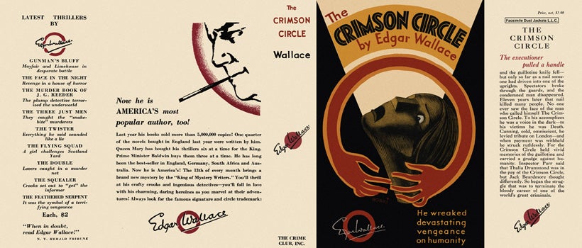 Item #3336 Crimson Circle, The. Edgar Wallace