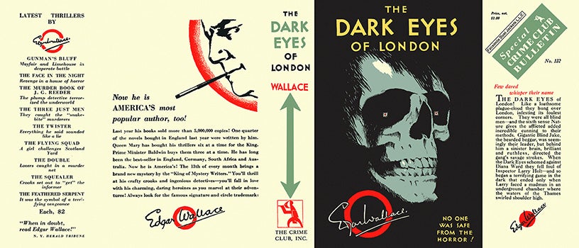 Item #3337 Dark Eyes of London, The. Edgar Wallace