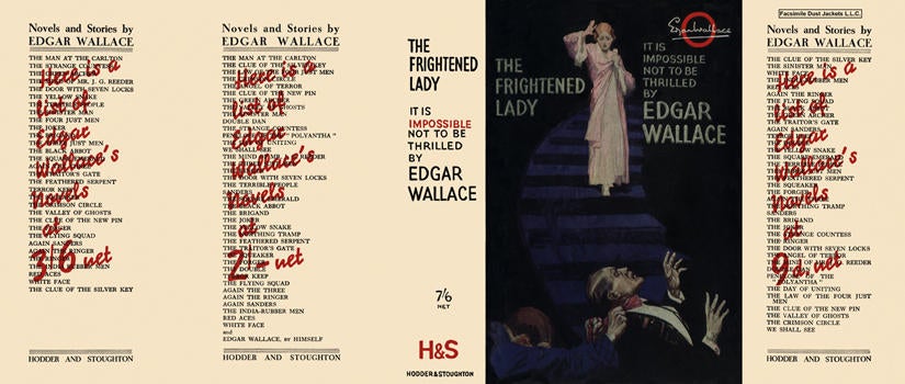 Item #3348 Frightened Lady, The. Edgar Wallace.