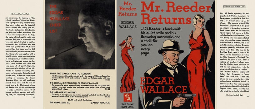 Item #3363 Mr. Reeder Returns. Edgar Wallace.