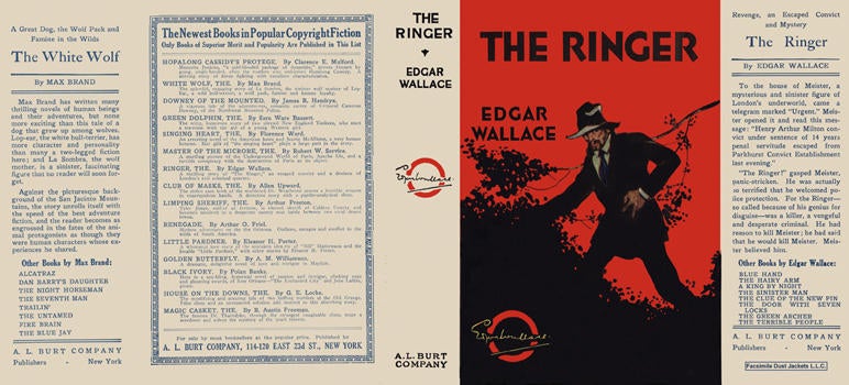 Item #3371 Ringer, The. Edgar Wallace