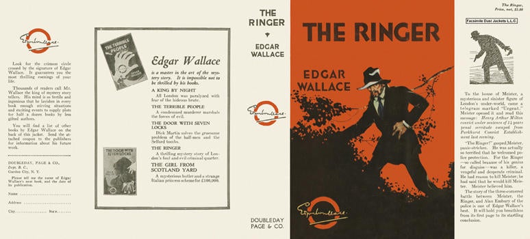 Item #3372 Ringer, The. Edgar Wallace