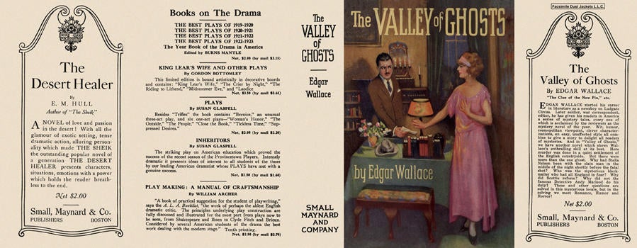 Item #3384 Valley of Ghosts, The. Edgar Wallace