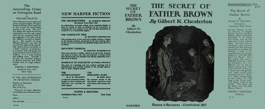 Item #33894 Secret of Father Brown, The. G. K. Chesterton