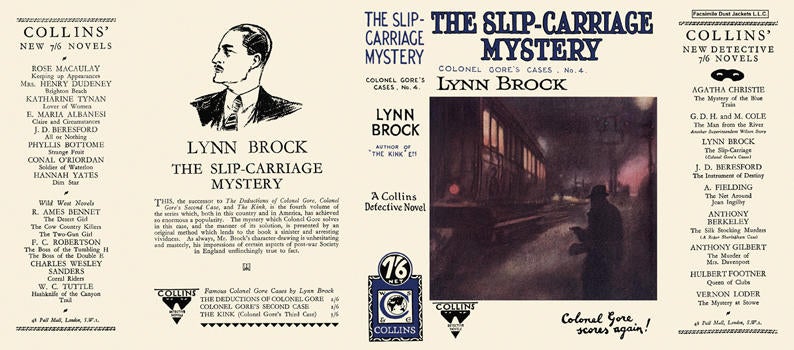 Item #339 Slip-Carriage Mystery, The. Lynn Brock.