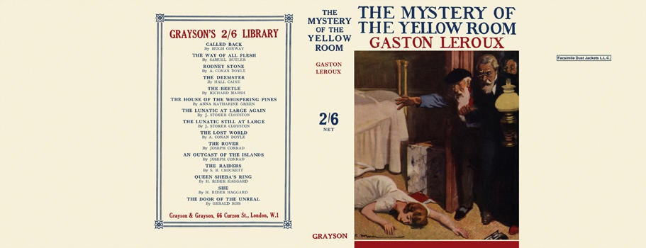 Item #33906 Mystery of the Yellow Room, The. Gaston Leroux