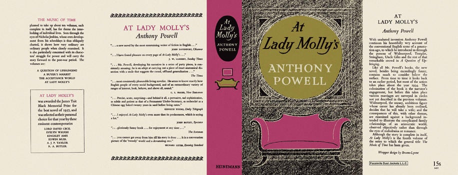 Item #33912 At Lady Molly's. Anthony Powell.