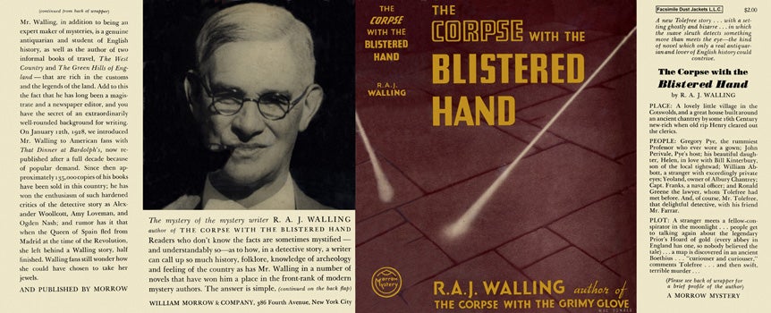 Item #3393 Corpse with the Blistered Hand, The. R. A. J. Walling