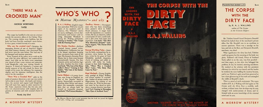 Item #3395 Corpse with the Dirty Face, The. R. A. J. Walling