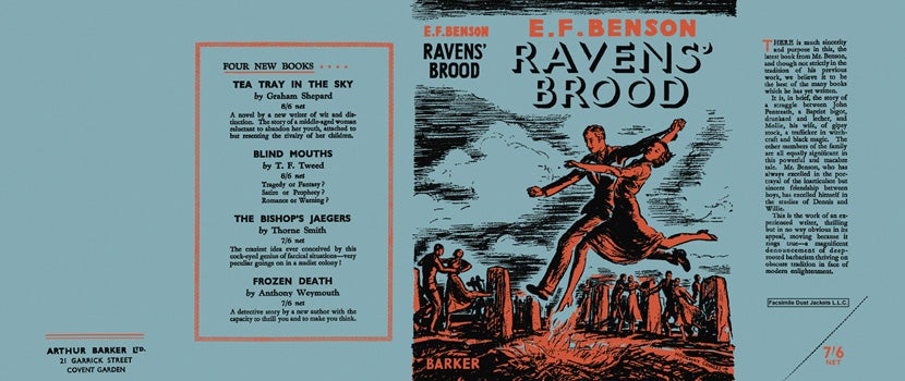 Item #34003 Ravens' Brood. E. F. Benson.