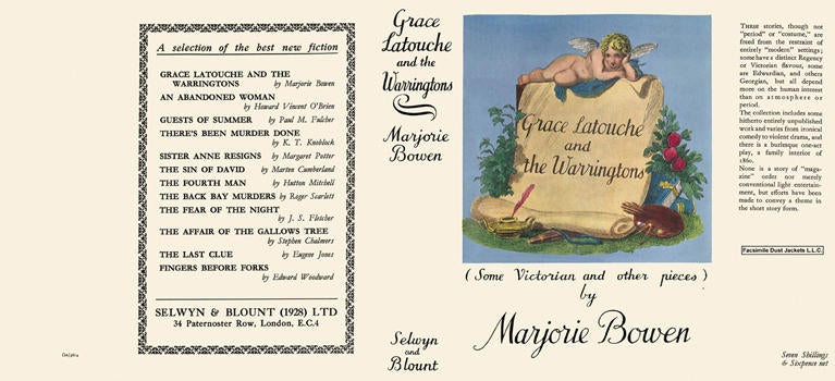 Item #34013 Grace Latouche and the Warringtons. Marjorie Bowen.
