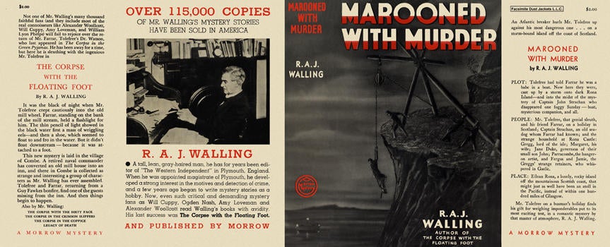 Item #3402 Marooned with Murder. R. A. J. Walling