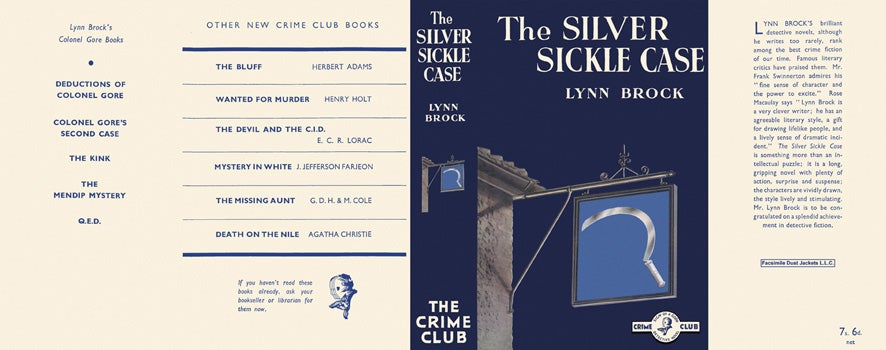 Item #34022 Silver Sickle Case, The. Lynn Brock.