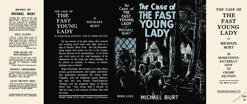 Item #34029 Case of the Fast Young Lady, The. Michael Burt