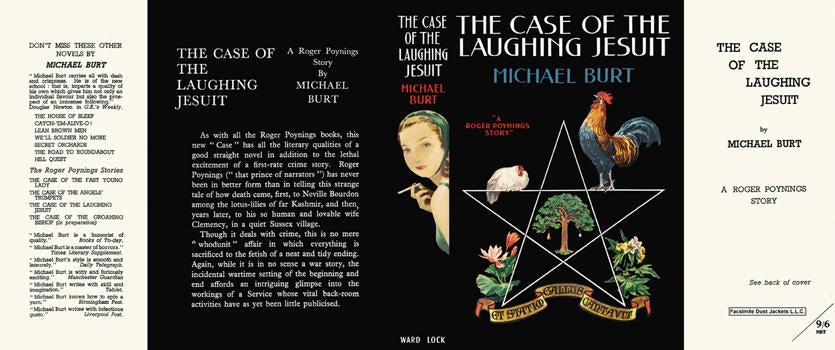 Item #34030 Case of the Laughing Jesuit, The. Michael Burt.