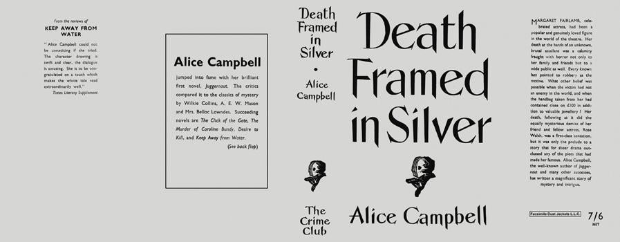 Item #34031 Death Framed in Silver. Alice Campbell.