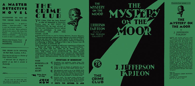 Item #34052 Mystery on the Moor, The. J. Jefferson Farjeon