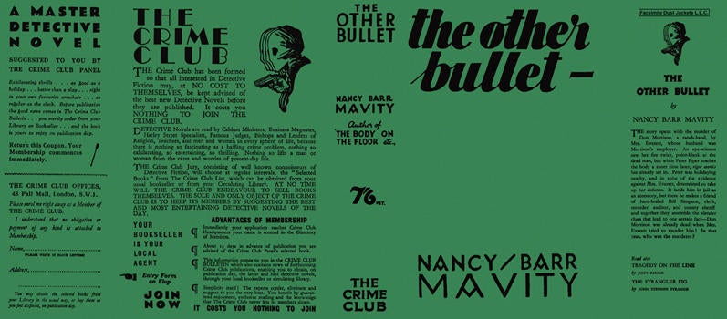 Item #34094 Other Bullet, The. Nancy Barr Mavity.