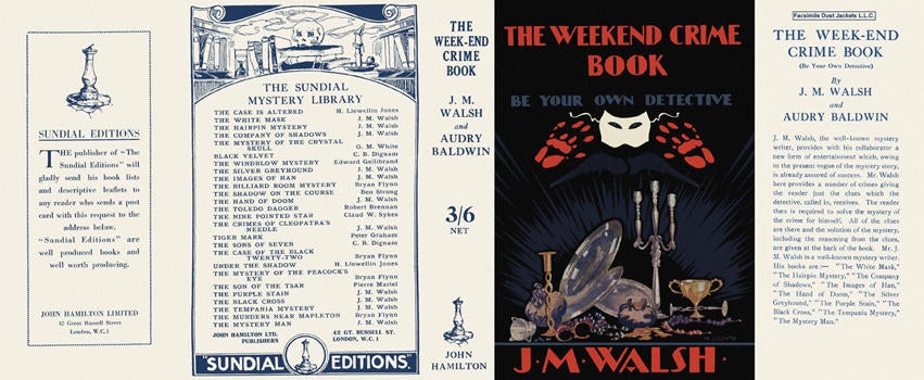 Item #3410 Weekend Crime Book, The. J. M. Walsh