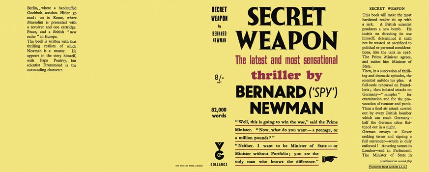 Item #34106 Secret Weapon. Bernard Newman