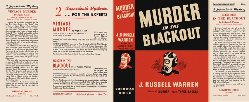 Item #3413 Murder in the Blackout. J. Russell Warren
