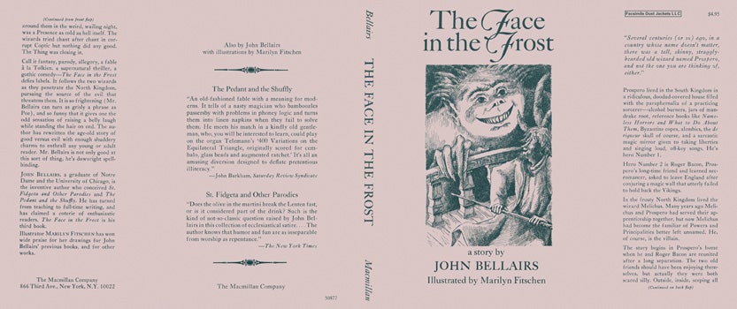 Item #34146 Face in the Frost, The. John Bellairs, Marilyn Fitschen