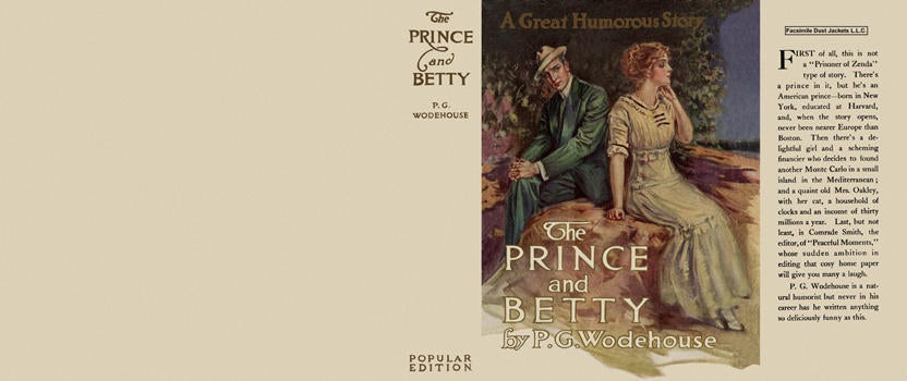 Item #34179 Prince and Betty, The. P. G. Wodehouse