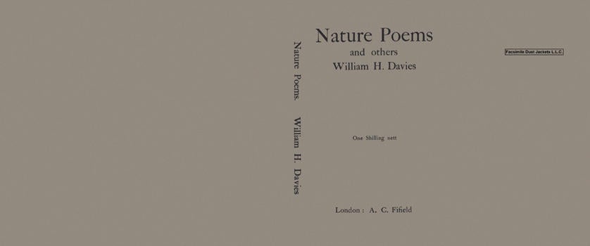 Item #34184 Nature Poems and Others. William H. Davies