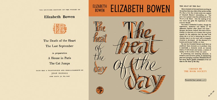 Item #34218 Heat of the Day, The. Elizabeth Bowen.