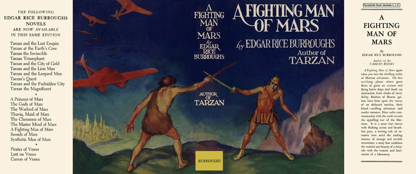 Item #34229 Fighting Man of Mars, A. Edgar Rice Burroughs.