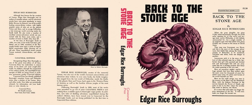 Item #34233 Back to the Stone Age. Edgar Rice Burroughs