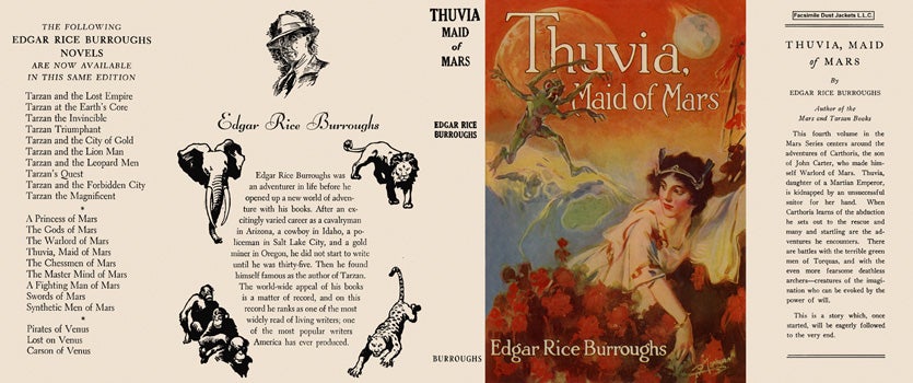 Item #34250 Thuvia, Maid of Mars. Edgar Rice Burroughs.