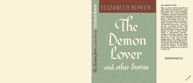 Item #34337 Demon Lover and Other Stories, The. Elizabeth Bowen.