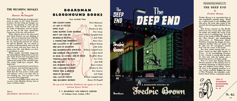 Item #34345 Deep End, The. Fredric Brown