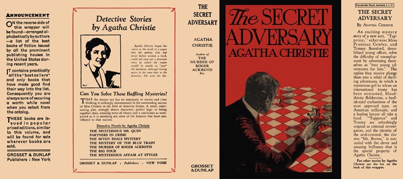 Item #34362 Secret Adversary, The. Agatha Christie.