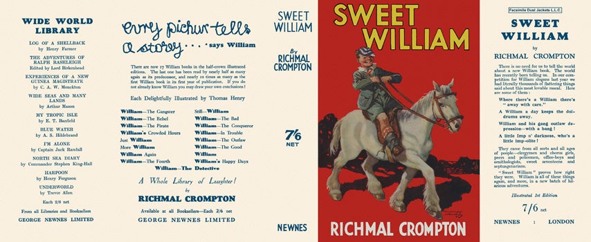 Item #34369 Sweet William. Richmal Crompton