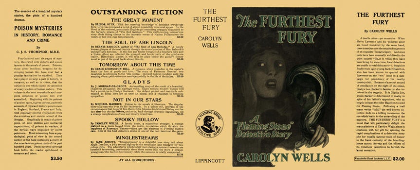 Item #3439 Furthest Fury, The. Carolyn Wells