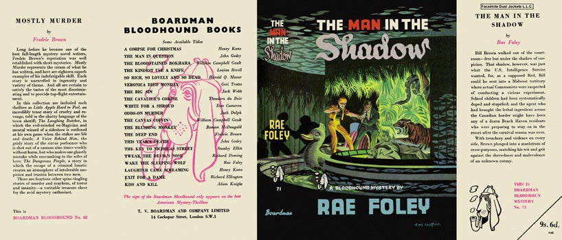 Item #34398 Man in the Shadow, The. Rae Foley