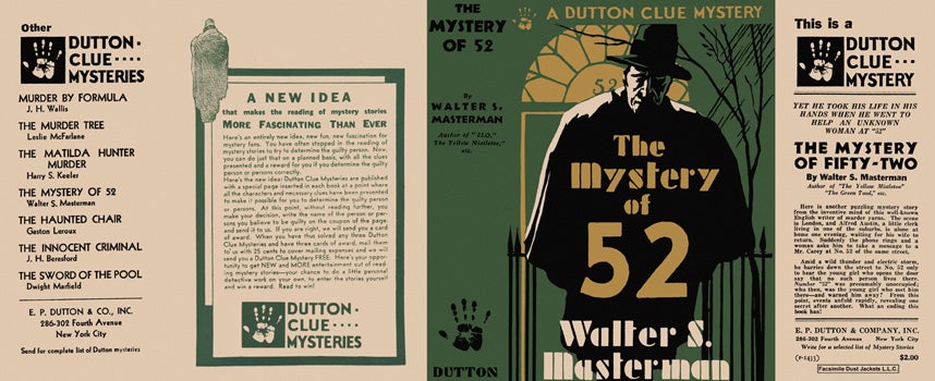 Item #34447 Mystery of 52, The. Walter S. Masterman