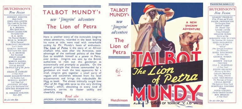 Item #34456 Lion of Petra, The. Talbot Mundy
